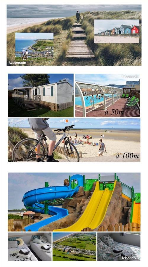 Mobile-Home 100M Plage Utah Mme Surget Сант-Мари-дю-Мон Екстериор снимка